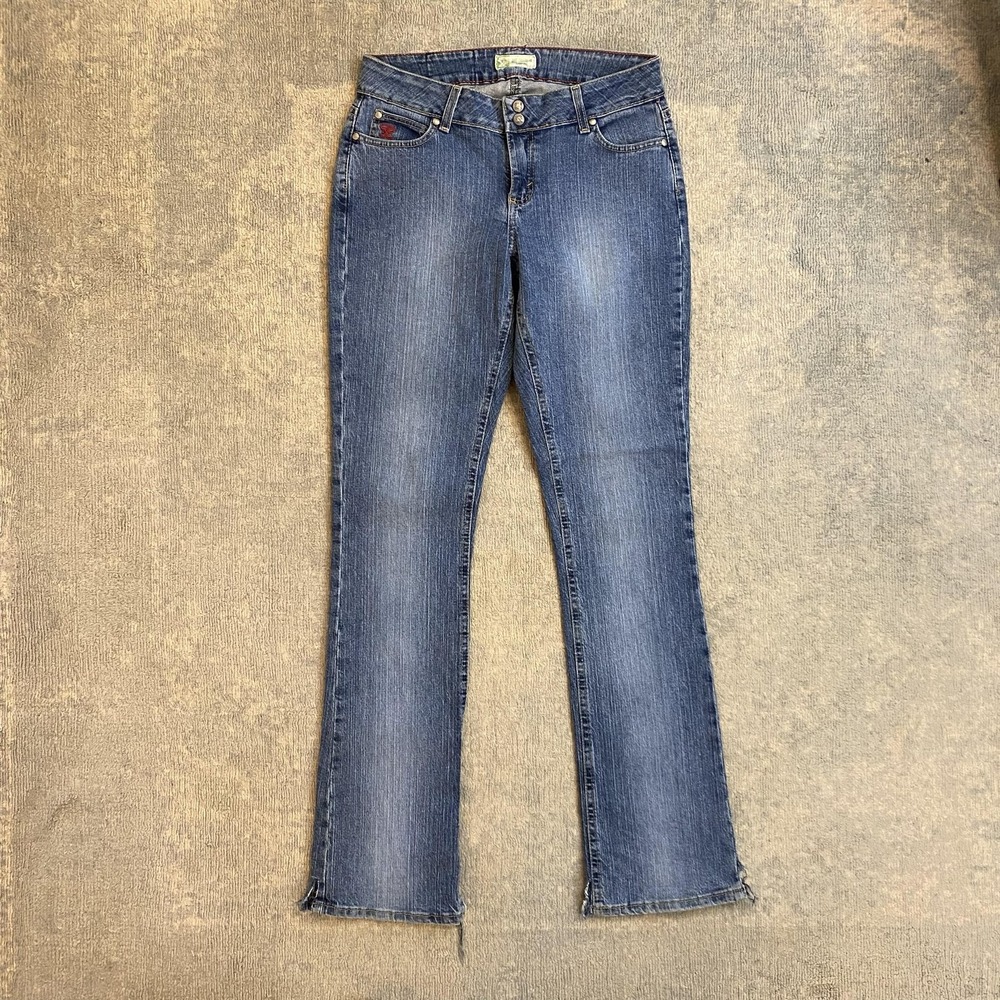 Wrangler Twenty X Jeans Womens 31x36 Blue Medium Wash Mid Rise Stretch Bootcut